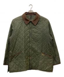 Barbour（バブアー）の古着「キルティングジャケット」｜オリーブ×ブラウン