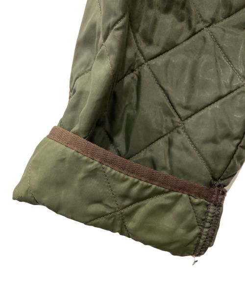Barbour（バブアー）Barbour (バブアー) キルティングジャケット オリーブ×ブラウン サイズ:-の古着・服飾アイテム