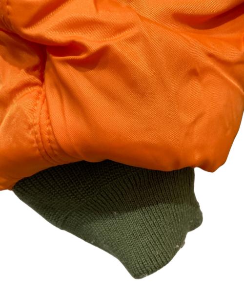 ALPHA（アルファ）ALPHA (アルファ) MA-1フライトジャケット カーキ サイズ:Mの古着・服飾アイテム