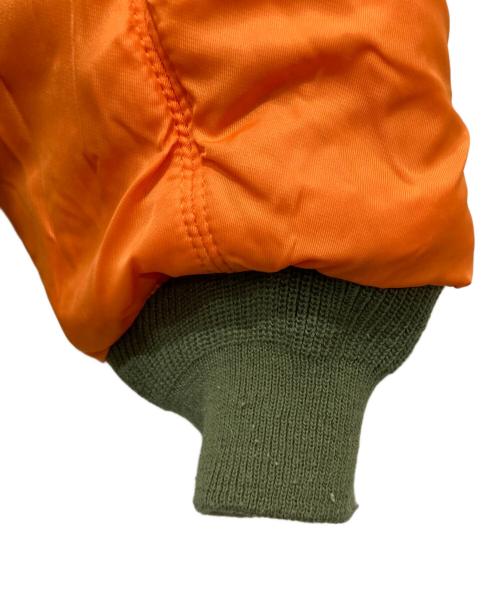 ALPHA（アルファ）ALPHA (アルファ) MA-1フライトジャケット カーキ サイズ:Mの古着・服飾アイテム