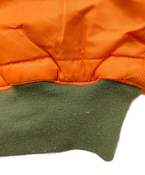 ALPHA（アルファ）ALPHA (アルファ) MA-1フライトジャケット カーキ サイズ:Mの古着・服飾アイテム