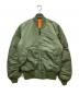 ALPHA（アルファ）の古着「MA-1フライトジャケット」｜カーキ