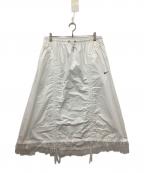NIKEナイキ）の古着「NSW RCHED WVN SKIRT GCEL」｜ホワイト