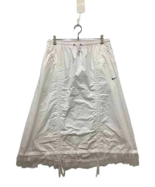 NIKE（ナイキ）NIKE (ナイキ) NSW RCHED WVN SKIRT GCEL ホワイト サイズ:XXLの古着・服飾アイテム