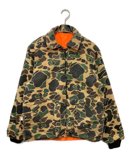 USED（ユーズド）USED (ユーズド) ダックハンターカモリバーシブルジャケット オリーブ サイズ:Mの古着・服飾アイテム