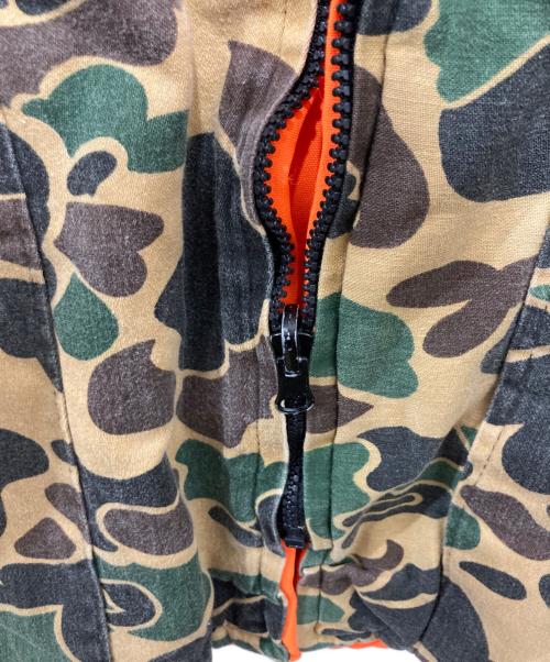 USED（ユーズド）USED (ユーズド) ダックハンターカモリバーシブルジャケット オリーブ サイズ:Mの古着・服飾アイテム