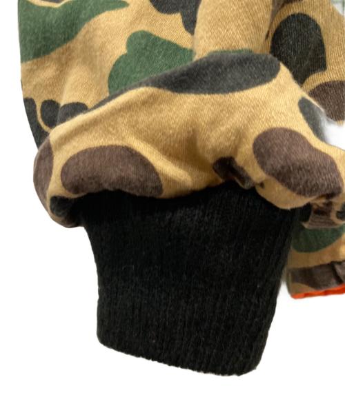 USED（ユーズド）USED (ユーズド) ダックハンターカモリバーシブルジャケット オリーブ サイズ:Mの古着・服飾アイテム