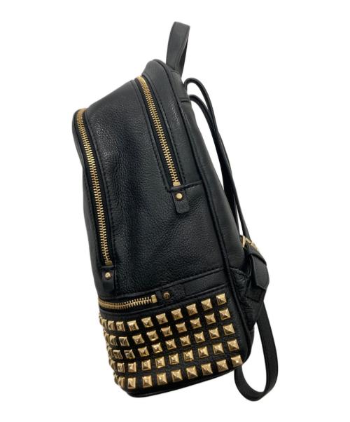 MICHAEL KORS（マイケル・コース）MICHAEL KORS (マイケル・コース) スタッズリュック ブラックの古着・服飾アイテム