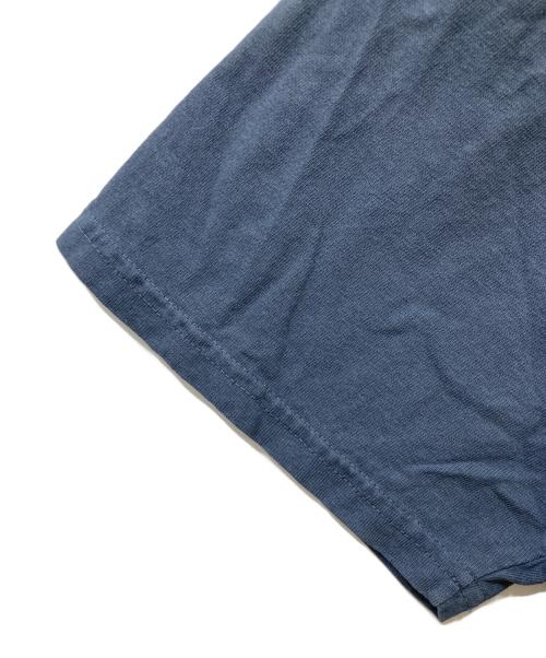 stussy（ステューシー）stussy (ステューシー) プリントTシャツ ブルー サイズ:Mの古着・服飾アイテム