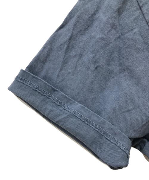 stussy（ステューシー）stussy (ステューシー) プリントTシャツ ブルー サイズ:Mの古着・服飾アイテム