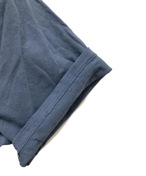 stussy（ステューシー）stussy (ステューシー) プリントTシャツ ブルー サイズ:Mの古着・服飾アイテム