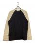 UNUSED (アンユーズド) Raglan long sleeve T-shirt (BLACK×IVORY)/25SS ベージュ×ブラック サイズ:2：10000円