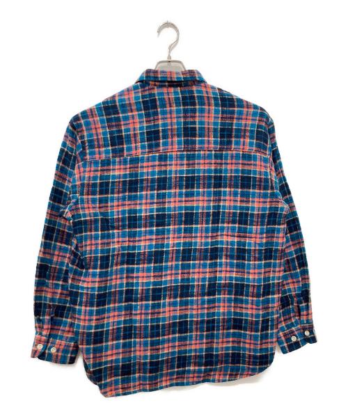 big mac（ビッグマック）big mac (ビッグマック) フランネルシャツ ブルー サイズ:Mの古着・服飾アイテム