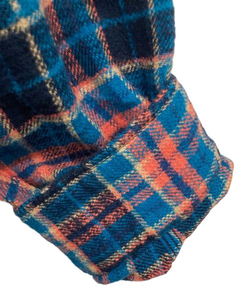 big mac（ビッグマック）big mac (ビッグマック) フランネルシャツ ブルー サイズ:Mの古着・服飾アイテム