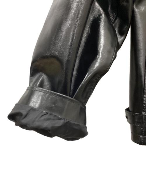 Liugoo Leathers（リューグーレザーズ）Liugoo Leathers (リューグーレザーズ) シングルライダースジャケット ブラック サイズ:3Lの古着・服飾アイテム