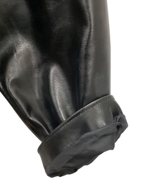 Liugoo Leathers（リューグーレザーズ）Liugoo Leathers (リューグーレザーズ) シングルライダースジャケット ブラック サイズ:3Lの古着・服飾アイテム