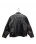 Liugoo Leathers (リューグーレザーズ) シングルライダースジャケット ブラック サイズ:3L：17000円