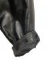 中古・古着 Liugoo Leathers (リューグーレザーズ) シングルライダースジャケット ブラック サイズ:3L：17000円