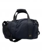 PORTERポーター）の古着「ミニボストンバッグ」｜ブラック