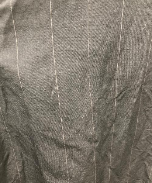 yokosakamoto（ヨウコサカモト）yokosakamoto (ヨウコサカモト) WORK SHIRT ブラック サイズ:Lの古着・服飾アイテム