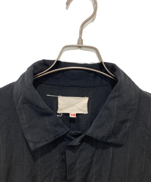 yokosakamoto（ヨウコサカモト）yokosakamoto (ヨウコサカモト) WORK SHIRT ブラック サイズ:Lの古着・服飾アイテム