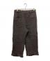 YUTA MATSUOKA (ユウタマツオカ) HOOK PANTS-dark brown ブラウン サイズ:3：23000円