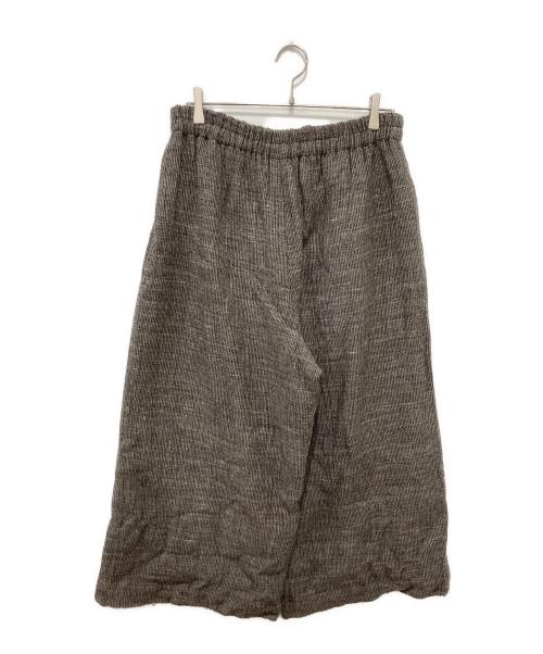 YUTA MATSUOKA（ユウタマツオカ）YUTA MATSUOKA (ユウタマツオカ) baggy pants ブラウン サイズ:3の古着・服飾アイテム