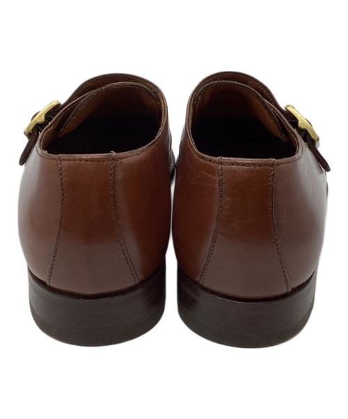 GUCCI（グッチ）GUCCI (グッチ) モンクストラップシューズ ブラウン サイズ:40の古着・服飾アイテム