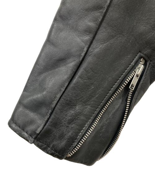 Schott（ショット）Schott (ショット) ダブルライダースジャケット ブラック サイズ:46の古着・服飾アイテム