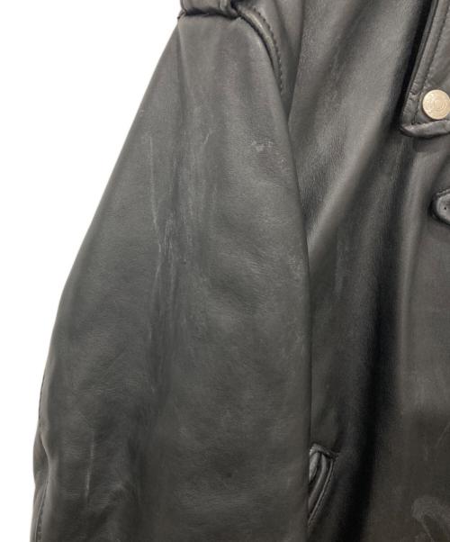 Schott（ショット）Schott (ショット) ダブルライダースジャケット ブラック サイズ:46の古着・服飾アイテム