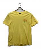 stussyステューシー）の古着「プリントTシャツ」｜イエロー