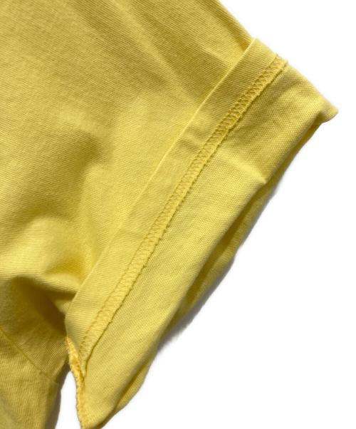 stussy（ステューシー）stussy (ステューシー) プリントTシャツ イエロー サイズ:Lの古着・服飾アイテム