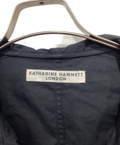 KATHARINE HAMNETT（キャサリンハムネット）KATHARINE HAMNETT (キャサリンハムネット) ジャケット ブラック サイズ:FREEの古着・服飾アイテム