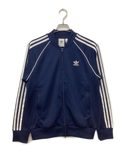 adidas（アディダス）adidas (アディダス) トラックジャケット ブルー サイズ:Lの古着・服飾アイテム