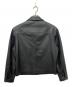 pierre cardin (ピエール・カルダン) レザージャケット ブラック サイズ:46：8000円