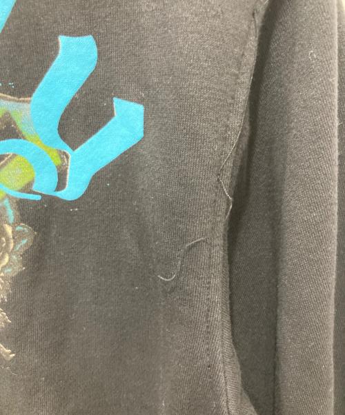 Ed Hardy（エド ハーディー）Ed Hardy (エド ハーディー) ジップパーカー ブラック サイズ:XLの古着・服飾アイテム