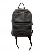 COACHコーチ）の古着「レザーリュック」｜ブラック