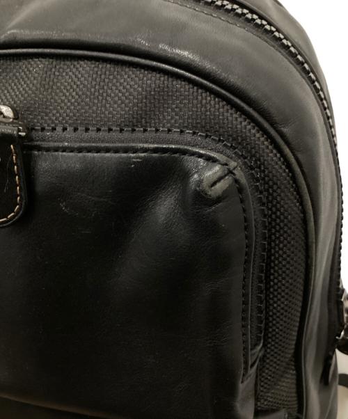 COACH（コーチ）COACH (コーチ) レザーリュック ブラックの古着・服飾アイテム