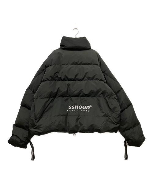 massnoun（マスノウン）massnoun (マスノウン) ダウンジャケット ブラック サイズ:Lの古着・服飾アイテム