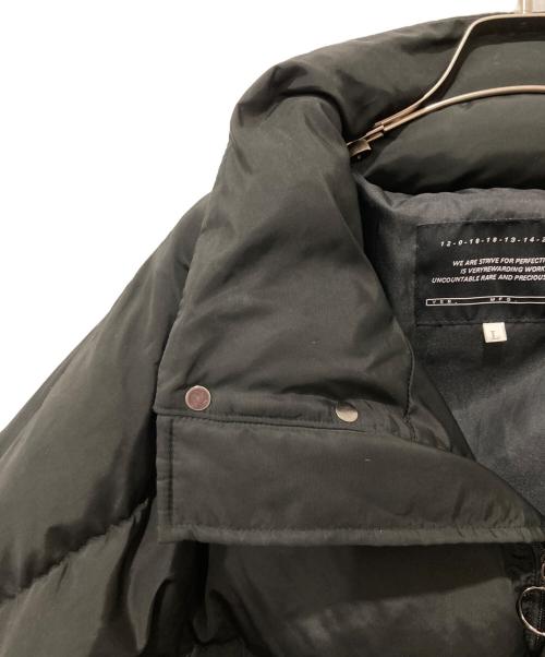 massnoun（マスノウン）massnoun (マスノウン) ダウンジャケット ブラック サイズ:Lの古着・服飾アイテム