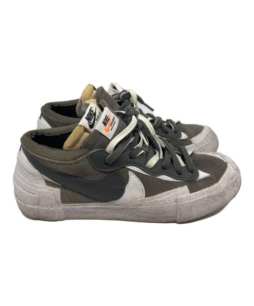 NIKE（ナイキ）NIKE (ナイキ) sacai (サカイ) Blazer Low グレー サイズ:27cmの古着・服飾アイテム