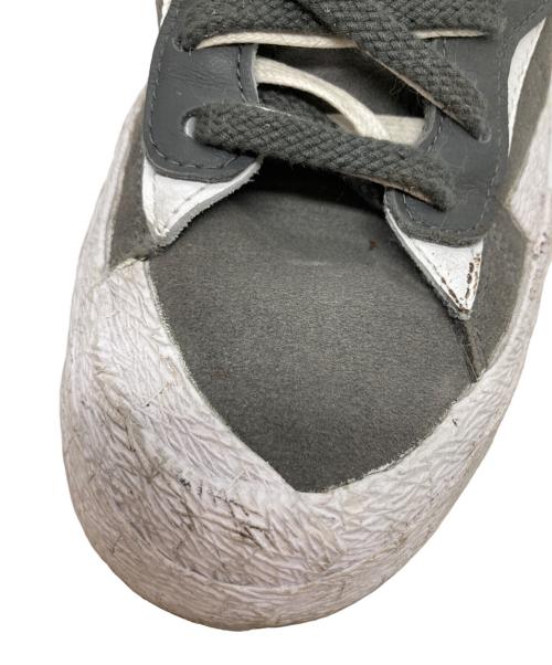 NIKE（ナイキ）NIKE (ナイキ) sacai (サカイ) Blazer Low グレー サイズ:27cmの古着・服飾アイテム