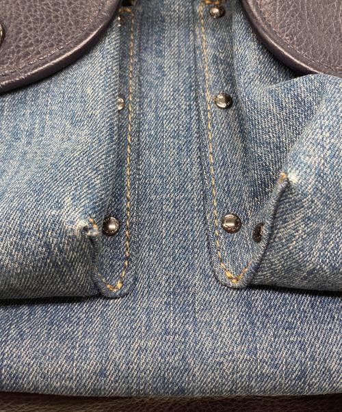 COACH（コーチ）COACH (コーチ) ターンロックデニムリュック インディゴの古着・服飾アイテム