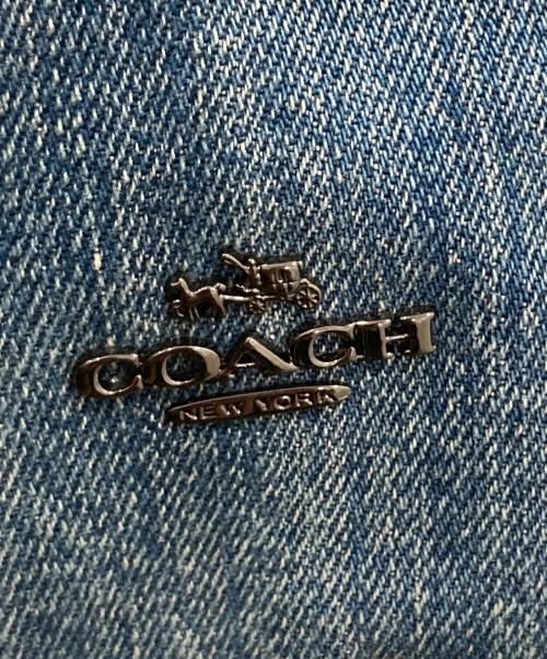COACH（コーチ）COACH (コーチ) ターンロックデニムリュック インディゴの古着・服飾アイテム