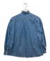 45rpm (45アールピーエム) 瑠璃ダンガリーデニムのボウタイクッペシャツ インディゴ サイズ:2：25000円