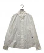 45rpm45アールピーエム）の古着「180番三子の908オーシャンボタンダウンシャツ」｜ホワイト