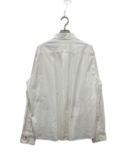 45rpm（45アールピーエム）45rpm (45アールピーエム) 180番三子の908オーシャンボタンダウンシャツ ホワイト サイズ:4の古着・服飾アイテム