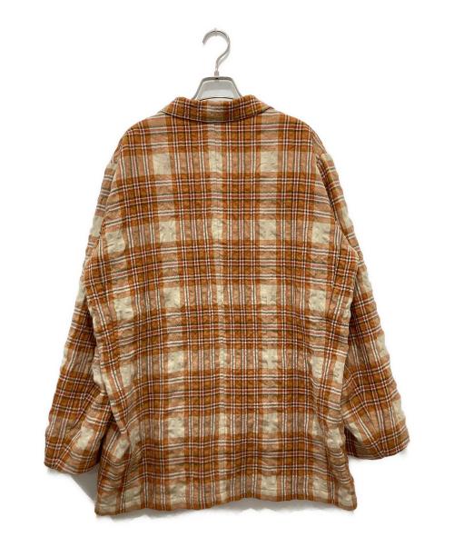 HAI SPORTING GEAR（ハイスポーツギア）HAI SPORTING GEAR (ハイスポーツギア) チェック4Bジャケット オレンジ サイズ:Mの古着・服飾アイテム