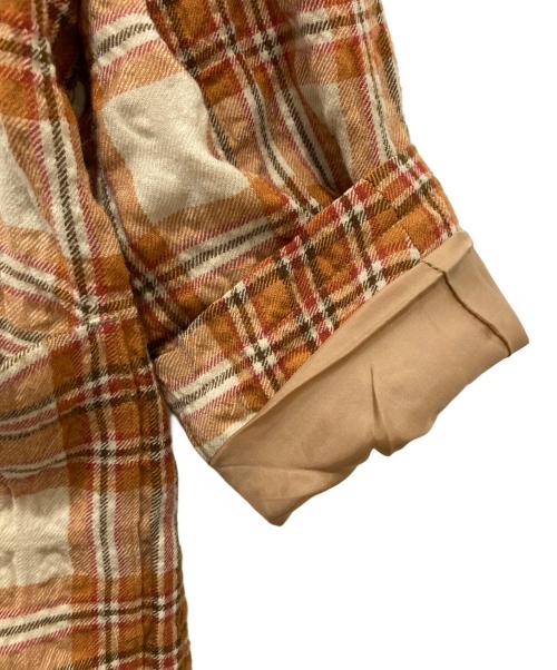 HAI SPORTING GEAR（ハイスポーツギア）HAI SPORTING GEAR (ハイスポーツギア) チェック4Bジャケット オレンジ サイズ:Mの古着・服飾アイテム