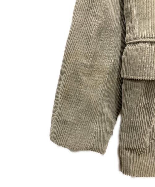 AURALEE（オーラリー）AURALEE (オーラリー) WASHED CORDUROY JACKET グリーン サイズ:3の古着・服飾アイテム